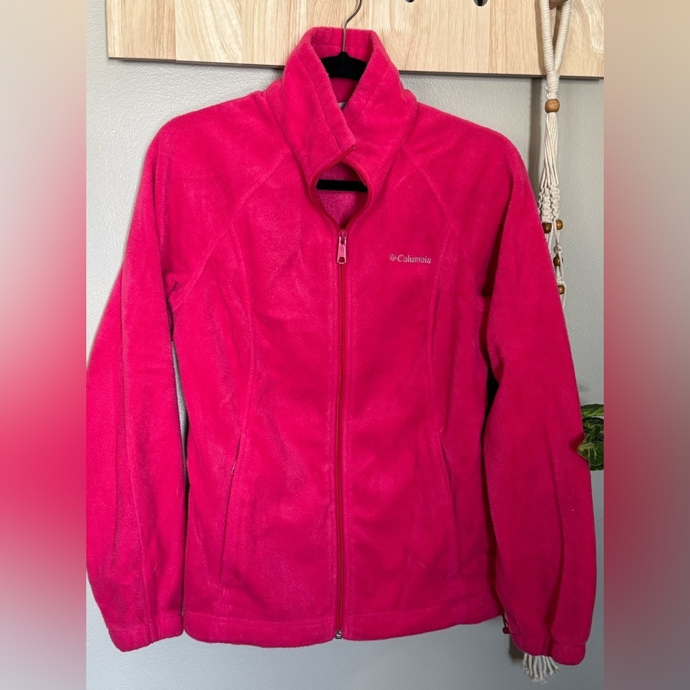 Columbia Pink‎ Fleece Jacket